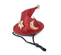 Bonnet pour animaux de compagnie pour petits animaux, mini chapeau de hamster | Costume de sorcier pour hamster | Petit chapeau créatif avec mentonnière élastique réglable pour fêtes