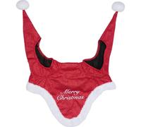 Bonnet pour cheval à paillettes HorseGuard Christmas Rouge TU