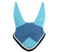 Bonnet pour cheval chasse-mouches Equithème Polyfun Bleu Cheval