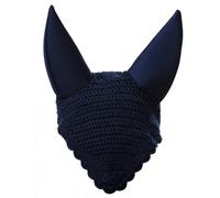 Bonnet pour cheval chasse-mouches oreilles néoprène Equithème Bleu Cheval