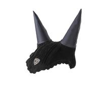 Bonnet pour cheval court Lami-Cell Léa Noir Pur-sang
