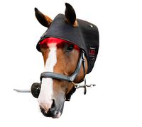 Bonnet pour cheval LED Horseware Noir Full