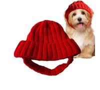 Bonnet pour chien extensible et coupe-vent - Ergonomique Bonnet d'hiver tricoté pour fête de famille, voyage, promenade, Noël, Halloween, fête photo | Multi-usage extérieur et intérieur
