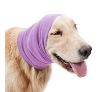 Bonnet pour chien - S/M Tour de cou pour chiens, cache-oreilles pour animaux de compagnie pour petites et grandes races | Bain coupe les cheveux douche, salle de bain, promenades, activités de plein