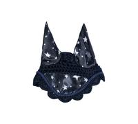 HKM Bonnet anti-mouches Hobby Horsing Print Bleu marine motif d'étoiles Taille unique