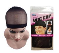 Bonnet Pour Perruque Lot de 10 bonnets en extensible for perruques, taille unique, noir et marron(Color1)