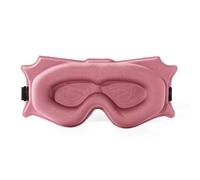Bonnet profilé 3D pour les yeux - Aide au sommeil - Design tridimensionnel - Blocage à 99 % - Pour le sommeil, le yoga, les voyages (rose)