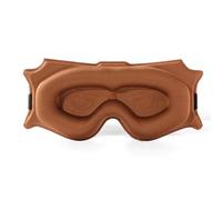 Bonnet profilé 3D pour les yeux - Aide au sommeil - Design tridimensionnel - Blocage à 99 % - Pour le sommeil, le yoga, les voyages (Camel)