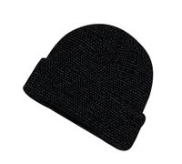 Bonnet réfléchissant - Bonnet d'hiver chaud en tricot avec poignets pour hommes et femmes - Accessoire de sport de sécurité - Idéal pour les promenades, les promenades avec le chien, les exercices en