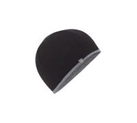 Bonnet réversible Icebreaker Merino Pocket unisexe Black/Gritstone Heather