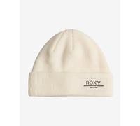 Bonnet Roxy Folker blanc beige femme