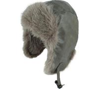 Bonnet russe coupe-vent unisexe, casquette antibruit en peluche pour l'hiver pour la randonnée, le ski, l'escalade, la pêche, la chasse, taille : 54-59cm, couleur : vert