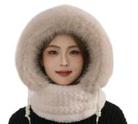 Bonnet russe pour hommes Oreillettes souples, mentonnière boucle réglable,
