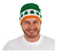 P'TIT CLOWN - 66686 - Bonnet Trèfles Saint Patrick - St Patrick's Hat - Accessoire de Déguisement Adulte - Parfait pour les Évènements, célébrations sur le Thème de l'Irlande, Fête de la Bière