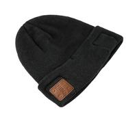 Bonnet sans fil Bluetooth avec lumière LED - Bonnet en tricot doux rechargeable, bonnet audio sans fil confortable avec lumière intégrée, pour hommes, femmes, garçons, filles, adolescents | Accessoire