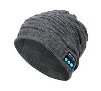 Bonnet sans fil Bluetooth V5.0,casque d'écoute,haut-parleur stéréo HD,Microphone intégré,chapeau de Sport #C