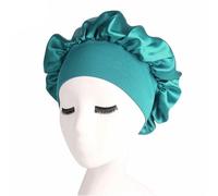 Bonnet Satin Cheveux Nuit Bonnet de nuit en Satin for femmes et hommes, 1 pièce, couvre-tête soie, large bande élastique, soins capillaires unisexes(As pic-13)