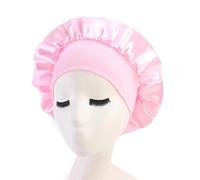 Bonnet Satin Cheveux Nuit Bonnet de nuit en Satin for femmes et hommes, 1 pièce, couvre-tête soie, large bande élastique, soins capillaires unisexes(As pic-12)