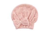 Bonnet sèche-cheveux, bonnet de douche, Bonnet de séchage for cheveux, serviette légère et absorbante à séchage rapide, multicolore(Pink)