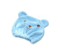 Bonnet sèche-cheveux, bonnet de douche, Bonnet de séchage for cheveux, serviette turban, séchage rapide, multicolore, for salon de coiffure(Blue)