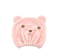 Bonnet sèche-cheveux, bonnet de douche, Bonnet de séchage for cheveux, serviette turban, séchage rapide, multicolore, for salon de coiffure(Pink)