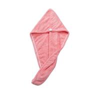 Bonnet sèche-cheveux, bonnet de douche, Serviette for cheveux absorbante à séchage rapide, tous types de cheveux, multicolore(Red)