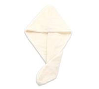 Bonnet sèche-cheveux, bonnet de douche, Serviette sèche cheveux multicolore 50 cm x 25 cm super absorbante séchage rapide(White)