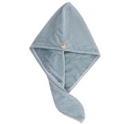 Bonnet sèche-cheveux, bonnet de douche, Serviette turban super absorbante à séchage rapide, lot de 4, multicolore(Light Grey)
