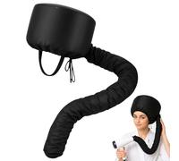 Bonnet Seche Cheveux,Casque Chauffant Cheveux,pour Le Style de Séchage Curling Conditionnant En Profondeur,Réglable(Noir)