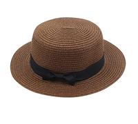 Bonnet Ski Enfant Rigolo Visor Beach Sun Women's Sun Hat Hat Ladies Solid Top Summer Baseball Caps Bonnet (Coffee, One Size)