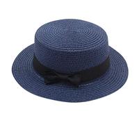 Bonnet Ski Enfant Rigolo Visor Beach Sun Women's Sun Hat Hat Ladies Solid Top Summer Baseball Caps Bonnet (Navy, One Size)