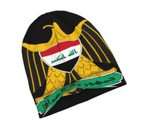 Bonnet Skull Cap Rafraîchissant Beanie Hat République D'Irakemblème National Respirant Séchage Rapide Été sous Casque Élastique Course Vélo