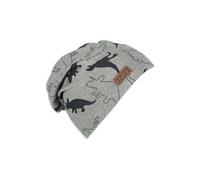 Bonnet slouch bÃ©bÃ© garÃ§on Sterntaler Dinosaur ArgentÃ© 49/51 cm
