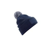 - Bonnet SNOWSTAR - Unisexe (Taille unique) (Bleu marine/gris clair) - UTBC4138