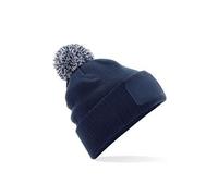 - Bonnet SNOWSTAR - Unisexe (Taille unique) (Gris chiné/noir) - UTBC4138