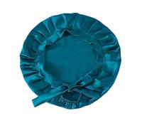 Bonnet Soie Cheveux Nuit Bonnet de nuit en soie for femmes, chapeaux, bretelles réglables avec bandeau élastique Salle De Bain(Color 3)