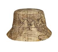 Bonnet Soleil Monde Des Sciences Vieille Boussole Corde Sur Une Carte