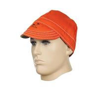 Bonnet soudeur tissus Dracon ignifugée 61 cm, orange