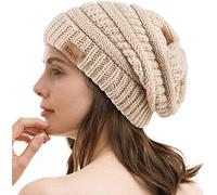 Bonnet souple REDESS pour hommes et femmes Bonnet en tricot torsadé doux et épais pour l'hiver