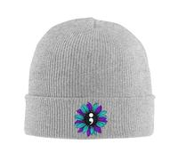 Bonnet Souple Tricoté Tournesol Point-Virgule pour La Prévention du Suicide Coupe-Vent Bonnet Chapeau Tricot Slouch Knit Beanie pour Femme Adultes Sports