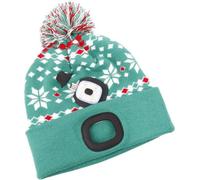 Bonnet Strend Pro X-mas vert L, 4x SMD LED, 60 lm