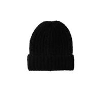 Bonnet structurÃ© femme Pieces Pyron Noir TU