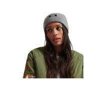 Bonnet Superdry Femme Classic Knitted Gris Synthétique Taille unique