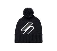 Bonnet Superdry Homme Classic logo Noir Acrylic