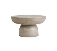 BONNET - Table basse aspect béton gris D70 Gris