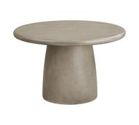 BONNET - Table de repas d'extérieur D120 Gris