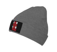 Bonnet Thermo Connaître Jésus, C'est Connaître La Paix Thermique Casquette De Crâne À Revers Respirant Bonnet en Tricot pour Sport Conduite Décontractée