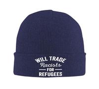 Bonnet Thermo Je suis Prêt À Échanger des Racistes Contre des Réfugiés Extensible Chapeau Respirant Bonnet Tricoté pour Cyclisme l'escalade Sport
