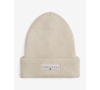 Bonnet Tommy Jeans Linear Logo blanc