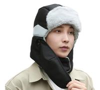 Bonnet Trapper d'hiver, couverture thermique imperméable pour le visage - Bonnet de ski pour femme avec protection des oreilles d'hiver - Pour la course, le travail, la randonnée, la pêche, la